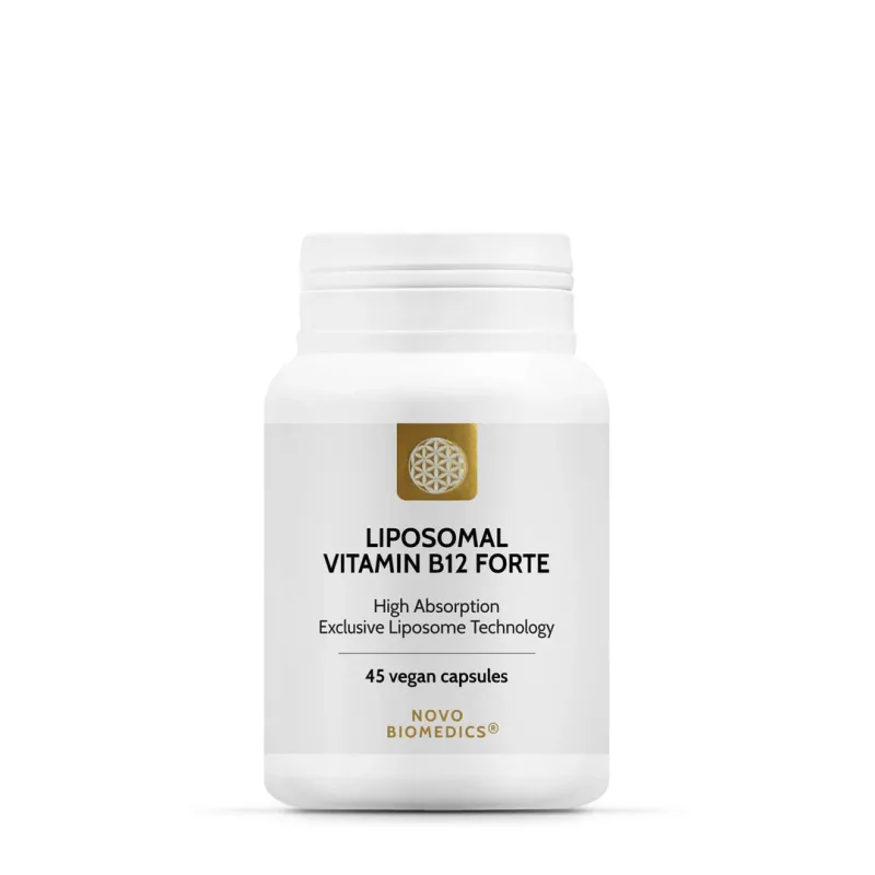 Liposomal Vitamin B12 Forte, 45 capsule vegetale, Novo Biomedics — preț și oferte