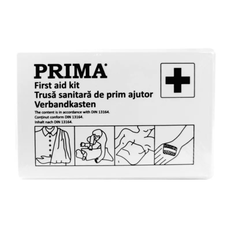 Trusa prim ajutor auto DIN13164 avizata RAR, Prima — preț și oferte