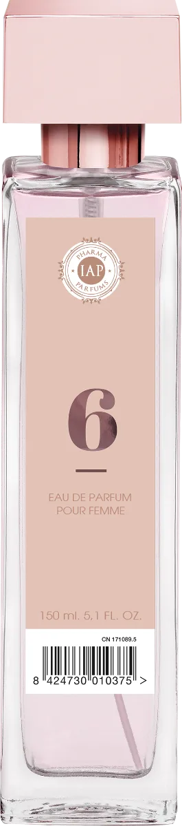 Apa de parfum pentru femei Nr. 6, 150ml, IAP Pharma
