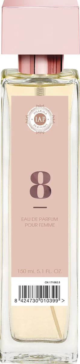 Apa de parfum pentru femei Nr. 8, 150ml, IAP Pharma — preț și oferte
