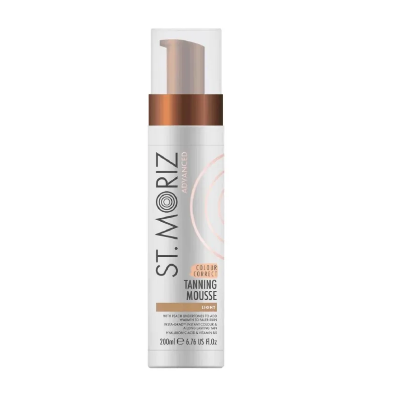 Spuma autobronzanta Advanced Tanning Mousse Light, 200ml, St. Moriz — preț și oferte