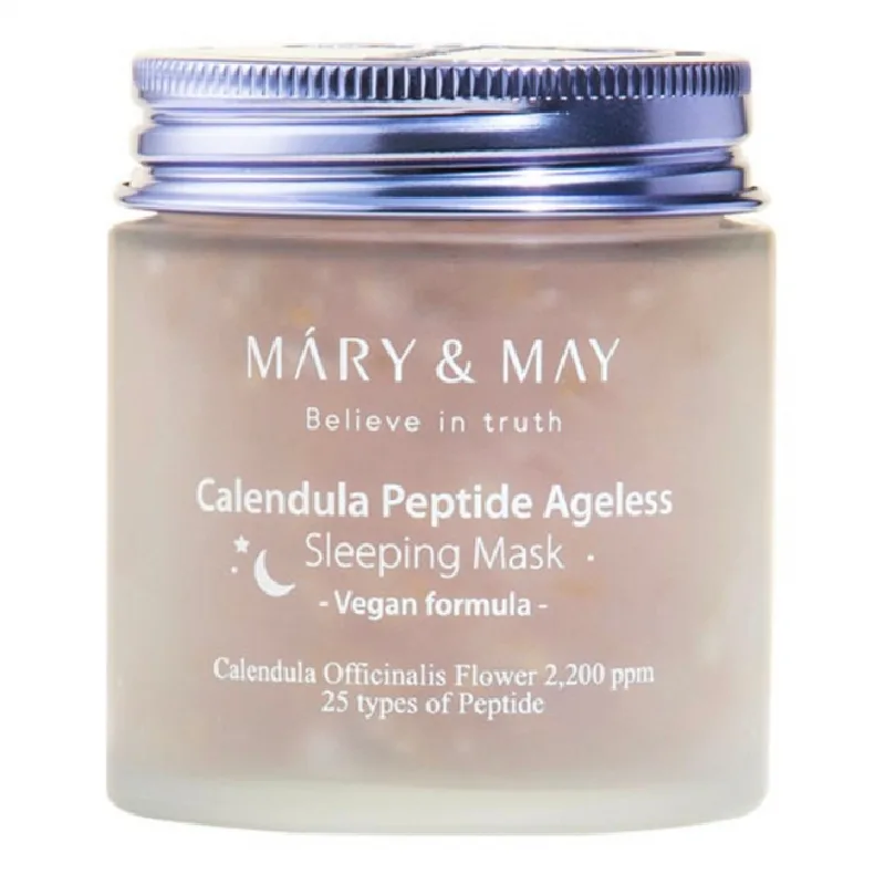 Masca pentru noapte cu galbenele si peptide, 110g, Mary and May — preț și oferte