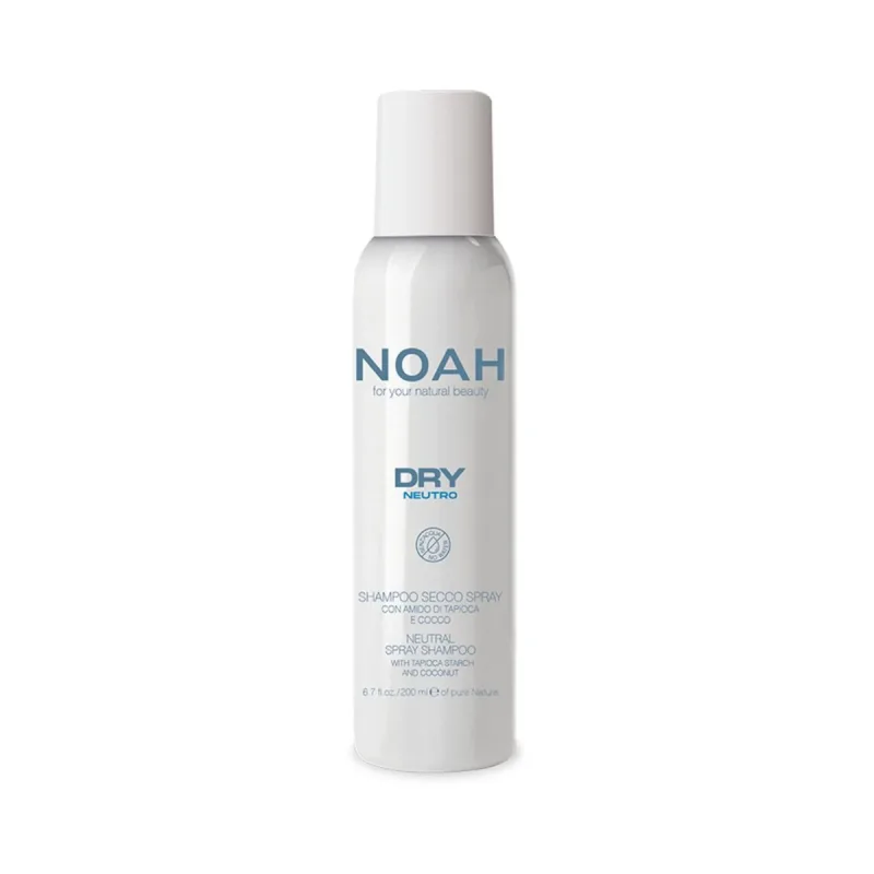 Sampon uscat fara apa cu amidon de tapioca si cocos Neutral, 200ml, Noah — preț și oferte
