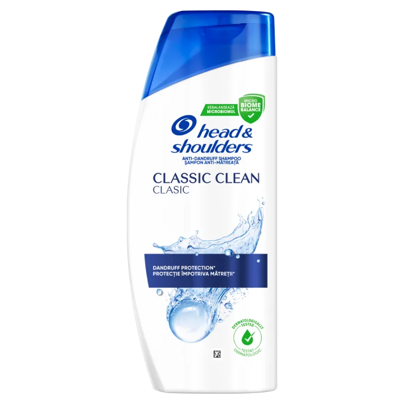 Sampon pentru par normal anti-matreata Classic Clean, 625ml, Head&Shoulders — preț și oferte