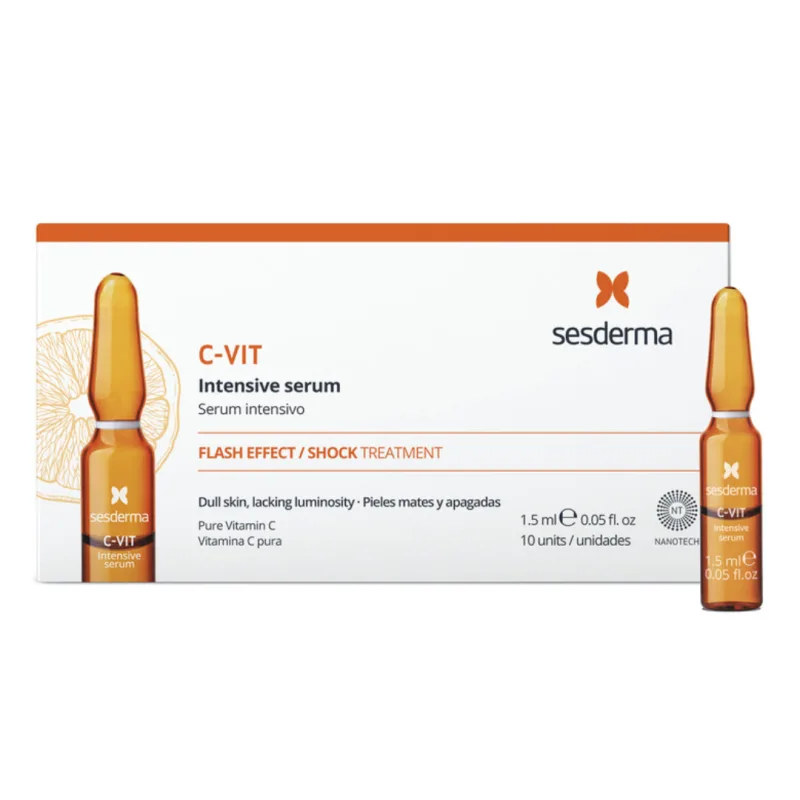 Ser intensiv C-Vit, 10 fiole, Sesderma — preț și oferte