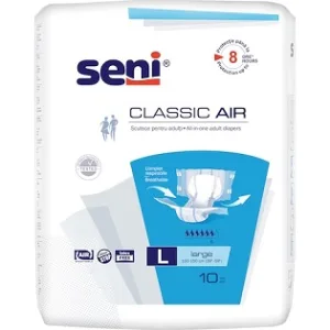 Seni Classic Air Scutece pentru adulti L 10 bucati