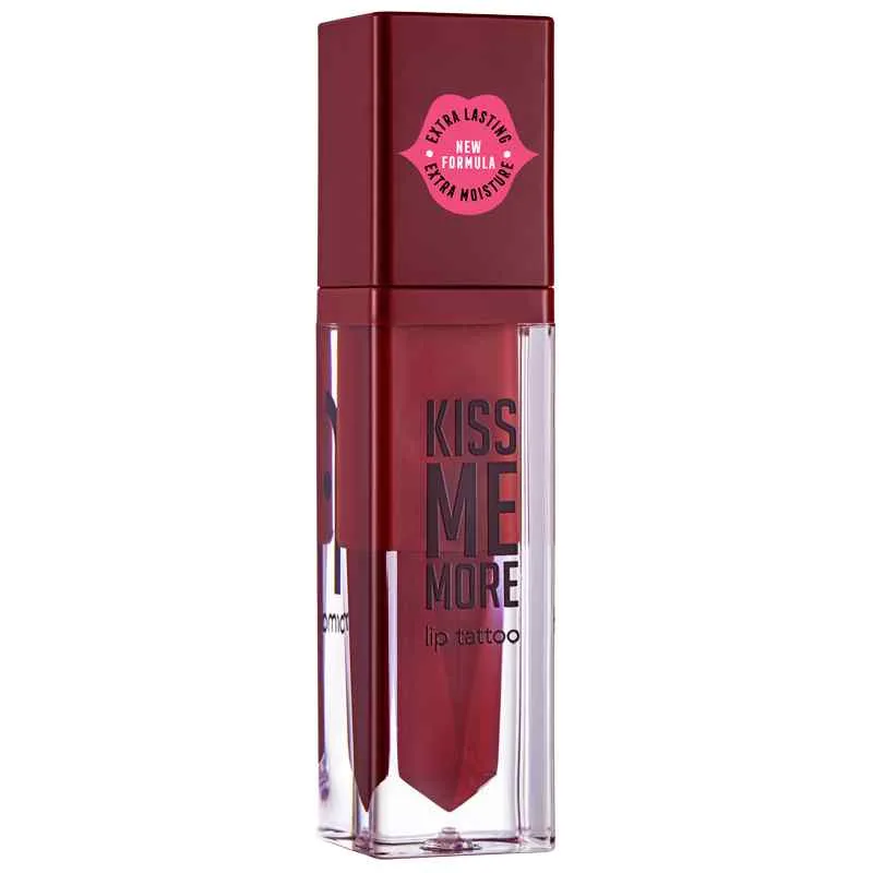 Ruj lichid Kiss Me More Lip Tattoo No 13 Sangria, 3.8ml, Flormar — preț și oferte