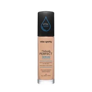 Fond de ten Serum Naturally Perfect All Skin Tones 25 Warm, 30ml, Miss Sporty
