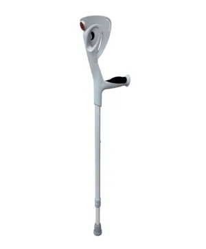 Cârjă cu Sprijin pe Antebraț Premium, Gri, CMG-909LG, MEDLANDIA®