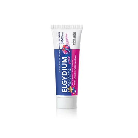 Elgydium Pachet Duo Pasta De Dinti Copii Aroma Fructe de Padure 3-6 ani 50 ml — preț și oferte