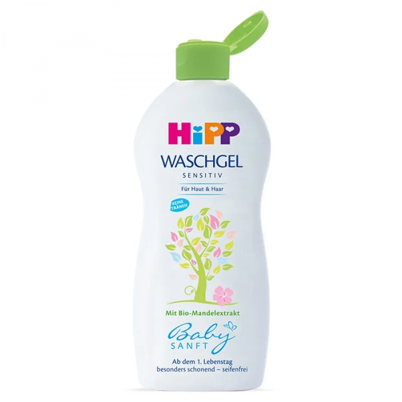 Gel de dus  BabySanft pentru par si corp, 400 ml, HiPP — preț și oferte