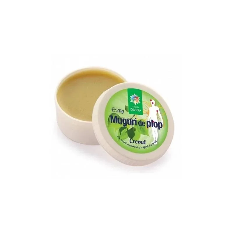 Crema naturala cu muguri de plop, 20g, Steaua Divina — preț și oferte