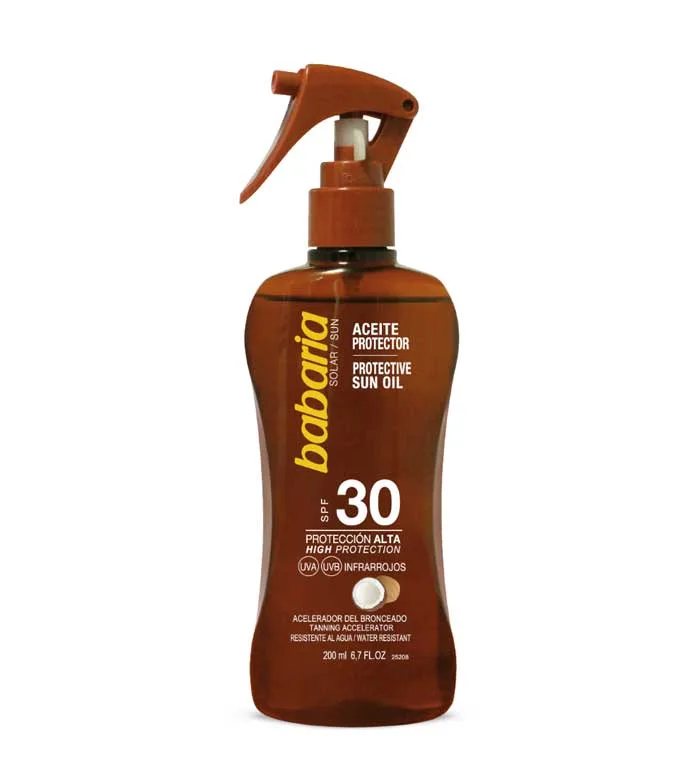 Ulei spray cu SPF 30 si cocos, 200ml, Babaria — preț și oferte