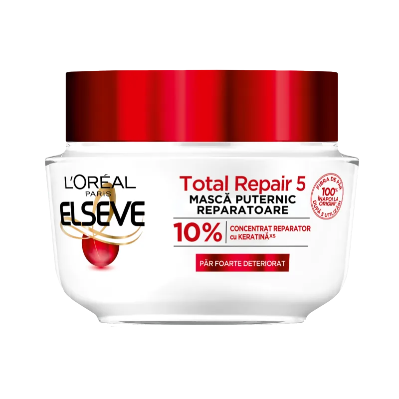 Masca de par Total Repair 5, 300ml, Elseve — preț și oferte