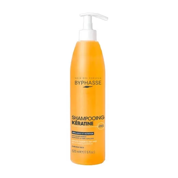 Byphasse Sublim Protect Keratine, șampon pentru păr uscat, 520 ml — preț și oferte