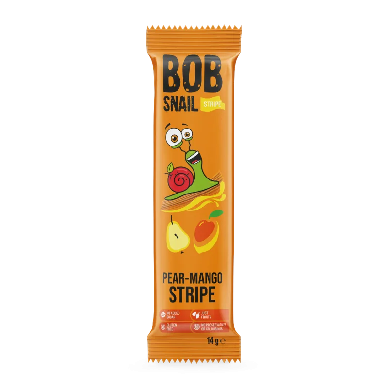Jeleu cu pere si mango, 14g, Bob Snail — preț și oferte