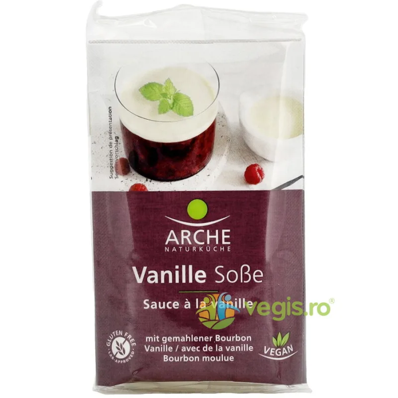 Mix pentru Sos de Vanilie fara Gluten Ecologic/Bio 3x16g ARCHE — preț și oferte