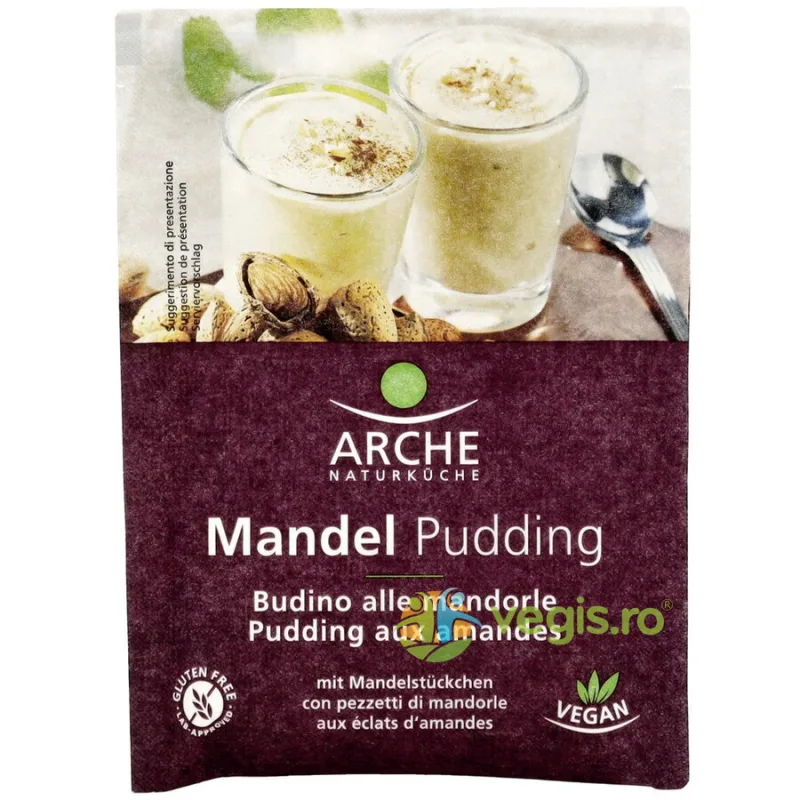 Pudra de Budinca de Migdale fara Gluten Ecologica/Bio 46g ARCHE — preț și oferte