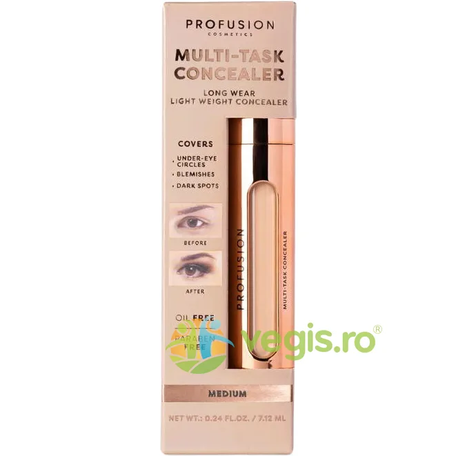 Corector Lichid Multifunctional Nuanta Medium 7.12ml PROFUSION COSMETICS — preț și oferte