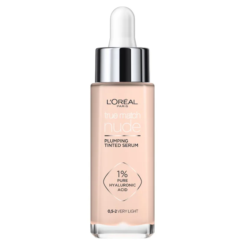 Serum redensificator infuzat cu pigmenti True Match Nude 0.5-2 Very Light, 30ml, L'Oreal Paris — preț și oferte