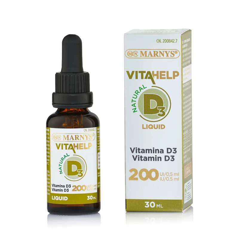 Vitamina D3 lichida, 30ml, Marnys — preț și oferte