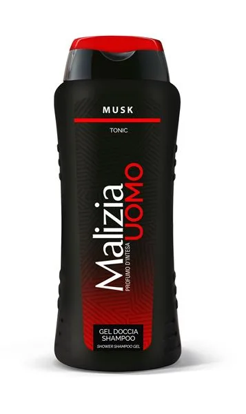 Gel de dus si sampon pentru barbati Uomo Musk, 250ml, Malizia — preț și oferte