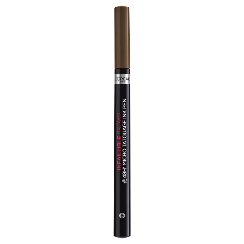 Creion de sprancene cu efect de micropigmentare Infaillible 48H 3 Brunette, 6g, L'Oreal Paris — preț și oferte