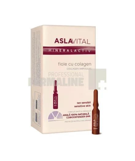 Aslavital Mineralactiv Fiole cu colagen 10 fiole — preț și oferte