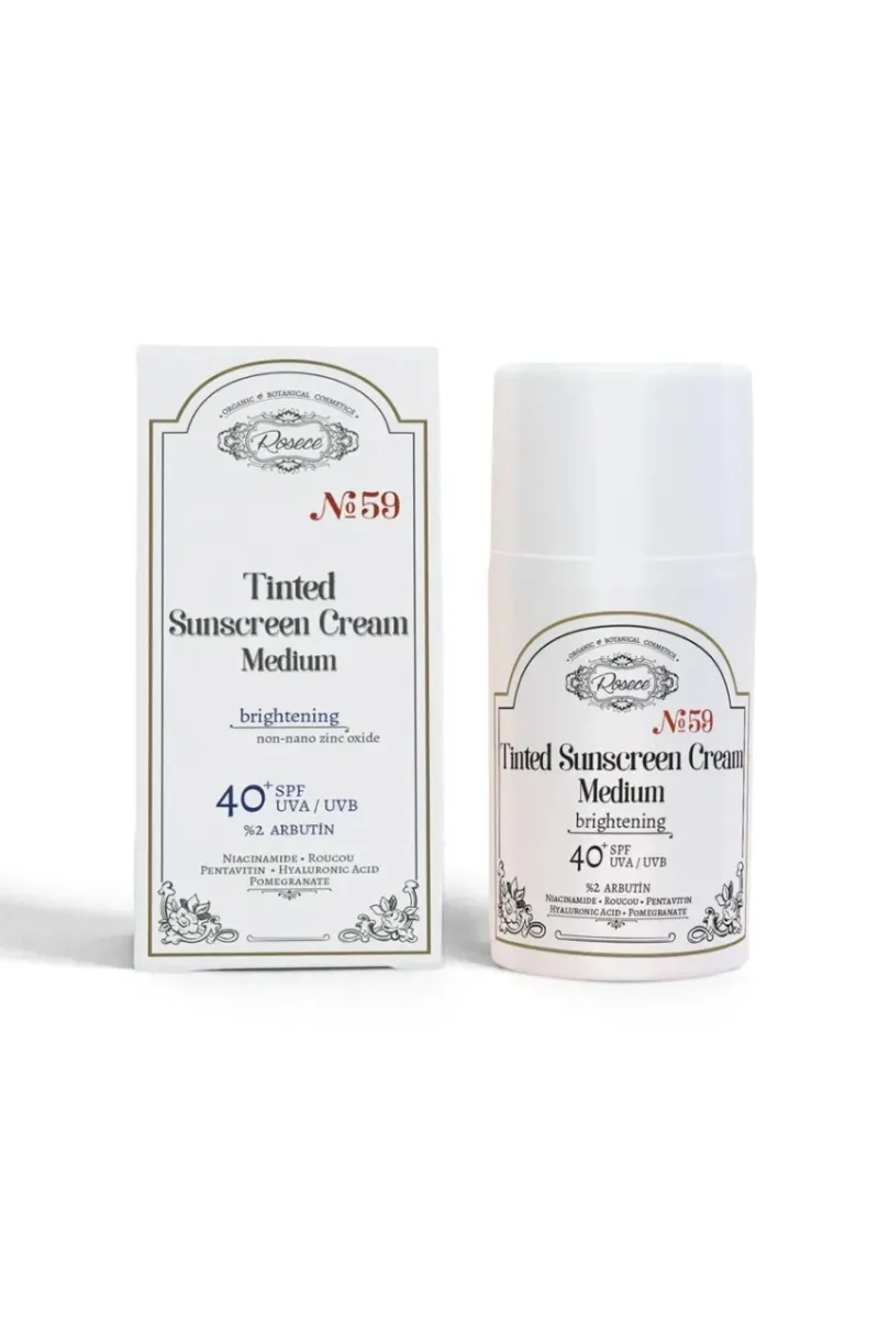 Crema nuantatoare cu protectie solara SPF 40+ Medium, 50ml, Rosece — preț și oferte