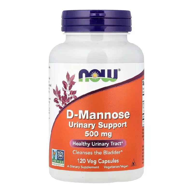 D-Manoza, 500 mg, 120 capsule vegetale, Now Foods — preț și oferte