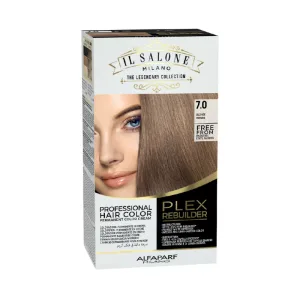 Vopsea permanenta Plex Rebuilder Nr. 7.0 Blonde, 100ml, Il Salone Milano