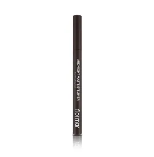 Tus de ochi Midnight Matte 02 Brown, 1.2ml, Flormar