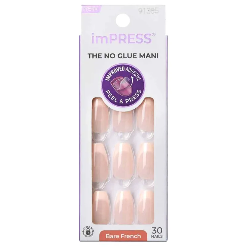 Unghii false Impress Nails Heroic, 30 bucati, Kiss — preț și oferte
