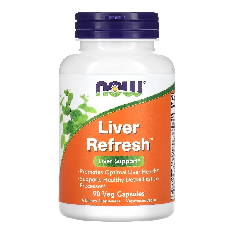 Liver Refresh, 90 Capsule vegetale, Now Foods — preț și oferte