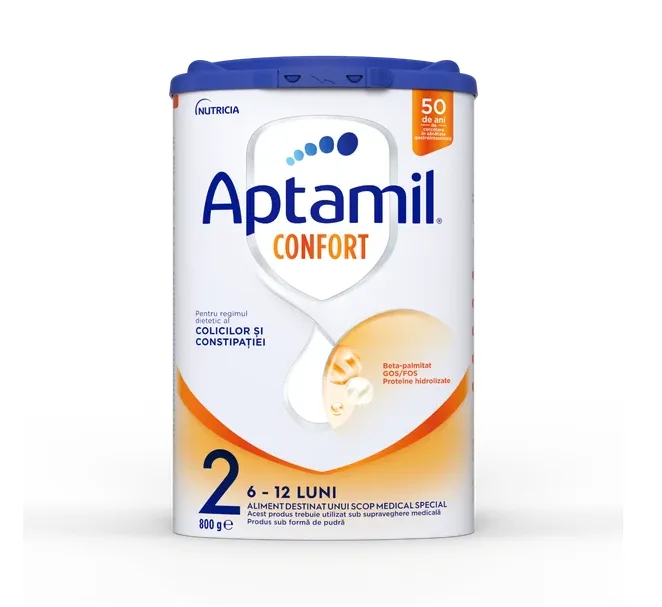 Aptamil Confort 2 6 - 12 luni 800 g — preț și oferte