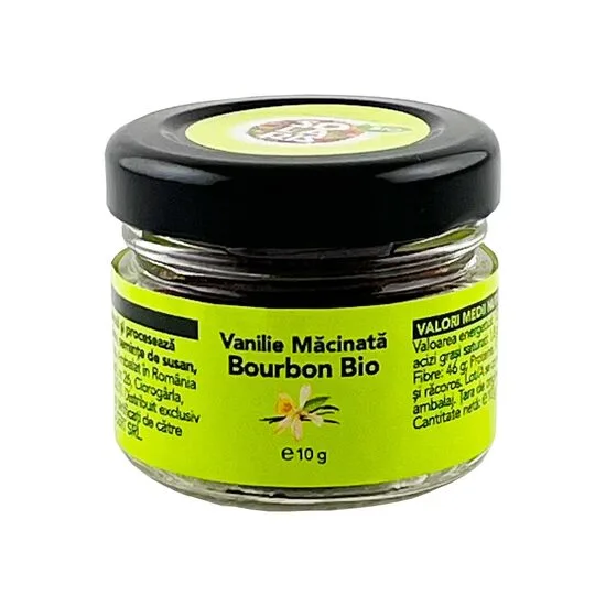 Vanilie Bourbon macinata Bio, 10g, Solaris — preț și oferte