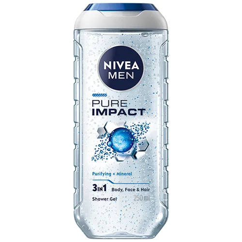 Gel de dus Pure Impact Men, 250ml, Nivea — preț și oferte