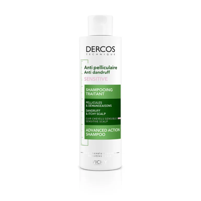 Sampon anti-matreata pentru scalp sensibil Dercos Sensitive, 200 ml, Vichy — preț și oferte