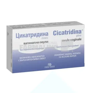 Cicatridina Plus ovule vaginale 10 bucati
