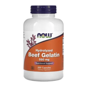 Colagen hidrolizat 550mg, 200 capsule, Now Foods