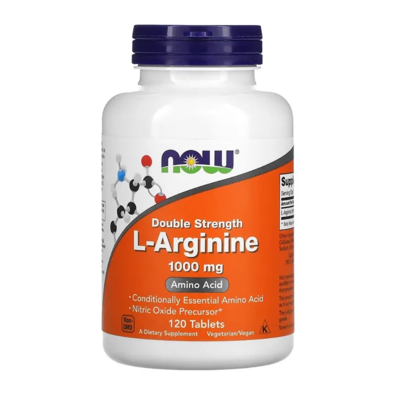 L-Arginina Forte, 1000 mg, 120 tablete, Now Foods — preț și oferte