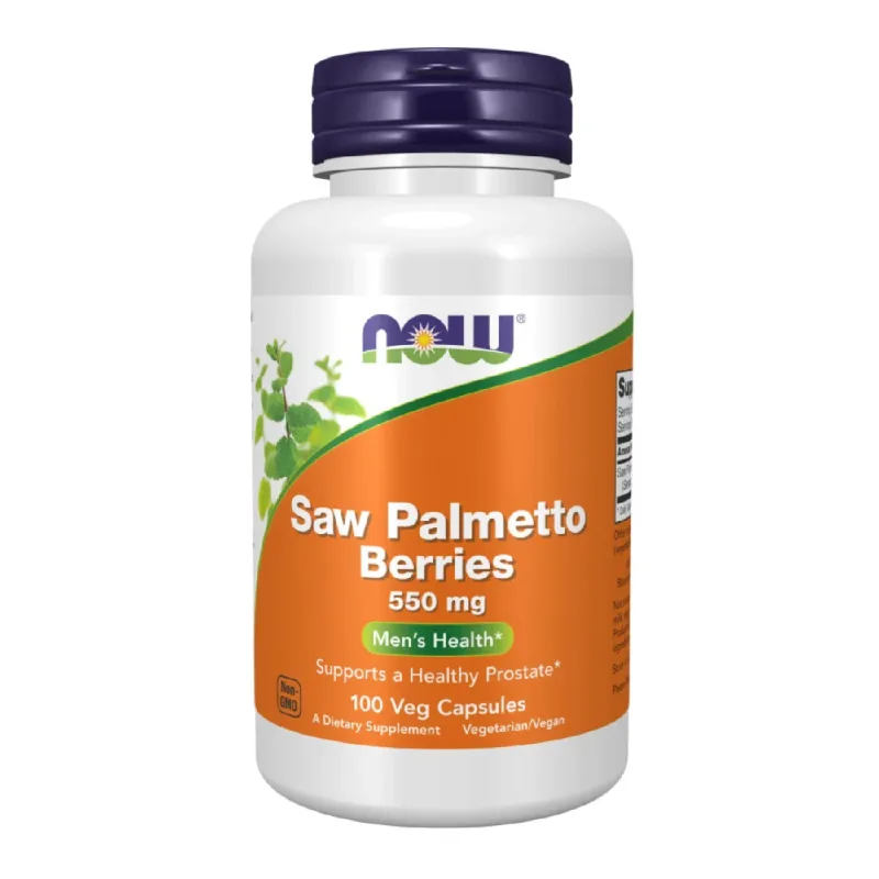 Saw Palmetto Berries 550 mg, Now Foods — preț și oferte