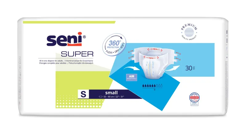 Scutece Super pentru adulti S, 30 bucati, Seni — preț și oferte