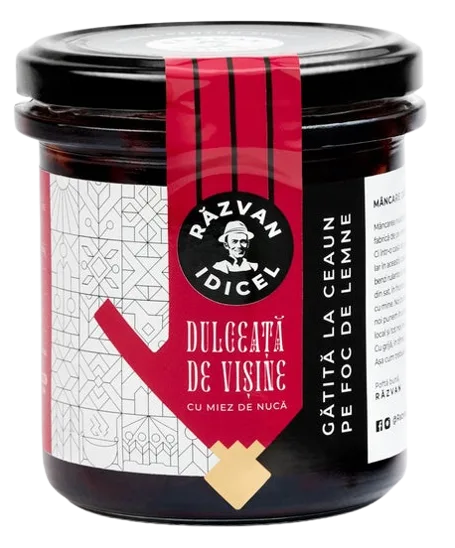 Dulceata de visine cu nuca, 380g, Razvan Idicel — preț și oferte