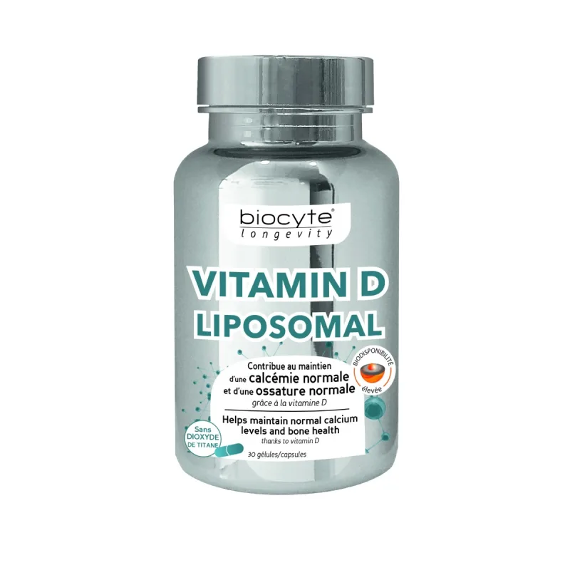 Vitamina D Lipozomala, 30 capsule, Biocyte — preț și oferte