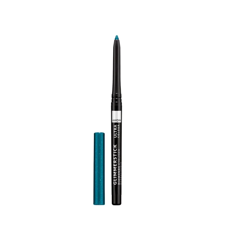 Creion retractabil pentru contur ochi Glimmerstick Diamonds Aqua Sparkle, 0.35g, Avon — preț și oferte