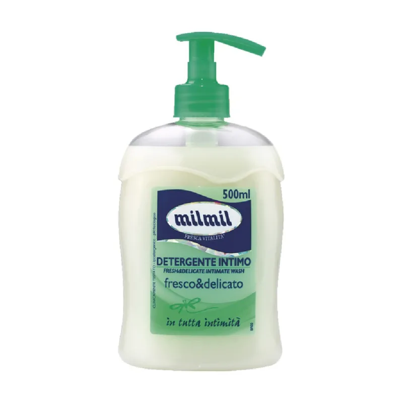 Sapun lichid intim antibacterian natural, 500ml, Mil Mil — preț și oferte