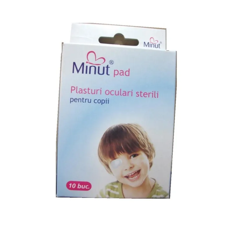 Minut Plasturi oculari sterili pentru copii 10 bucati — preț și oferte