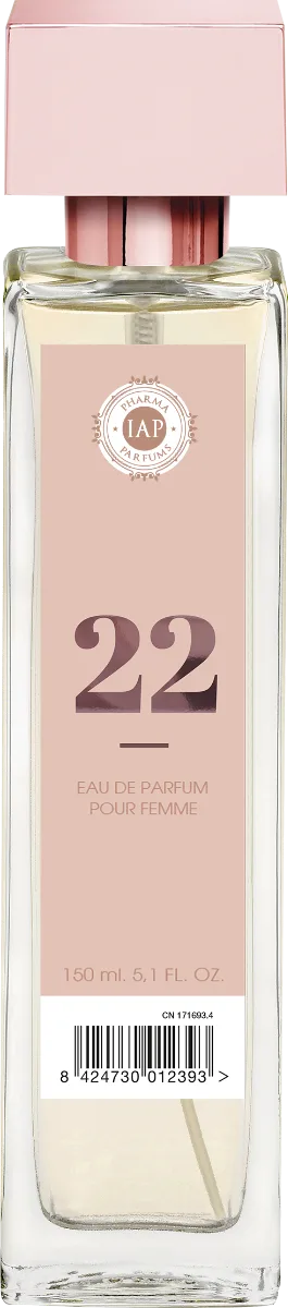 Apa de parfum pentru femei Nr. 22, 150ml, IAP Pharma