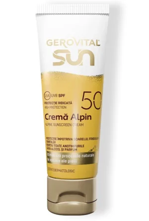 Gerovital Sun Cremă Alpin SPF 50, 50 ml